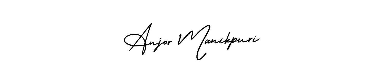 Check out images of Autograph of Anjor Manikpuri name. Actor Anjor Manikpuri Signature Style. AmerikaSignatureDemo-Regular is a professional sign style online. Anjor Manikpuri signature style 3 images and pictures png