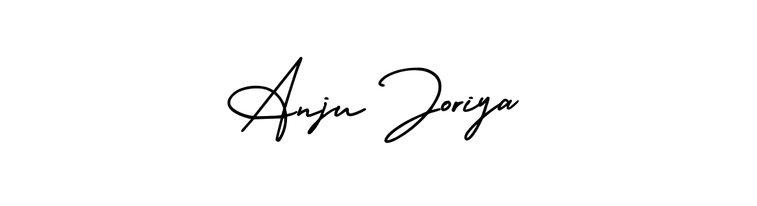 How to Draw Anju Joriya signature style? AmerikaSignatureDemo-Regular is a latest design signature styles for name Anju Joriya. Anju Joriya signature style 3 images and pictures png