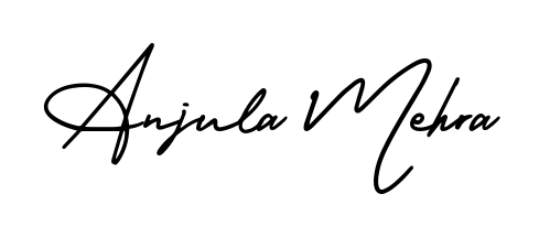 Make your name Anjula Mehra memorable on every contract using AmerikaSignatureDemo-Regular autograph style. Instant transparent background export available. Anjula Mehra signature style 3 images and pictures png
