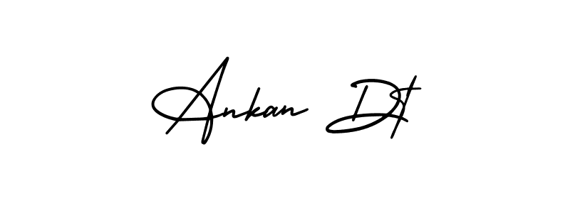 AmerikaSignatureDemo-Regular is a professional signature style that is perfect for those who want to add a touch of class to their signature. It is also a great choice for those who want to make their signature more unique. Get Ankan Dt name to fancy signature for free. Ankan Dt signature style 3 images and pictures png