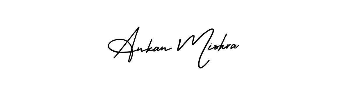 Design your own signature with our free online signature maker. With this signature software, you can create a handwritten (AmerikaSignatureDemo-Regular) signature for name Ankan Mishra. Ankan Mishra signature style 3 images and pictures png