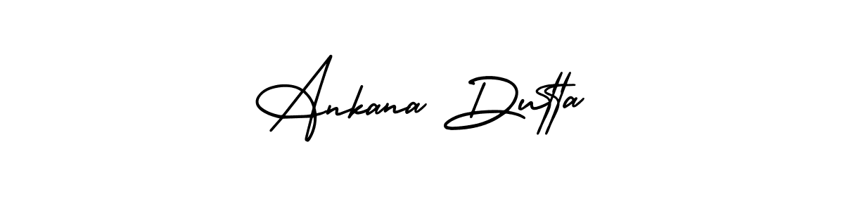Make a beautiful signature design for name Ankana Dutta. Use this online signature maker to create a handwritten signature for free. Ankana Dutta signature style 3 images and pictures png