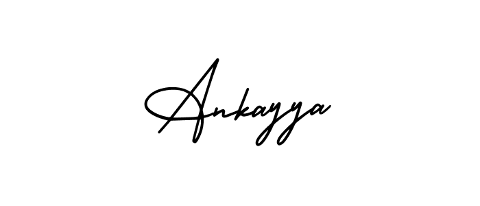 Create a beautiful signature design for name Ankayya. With this signature (AmerikaSignatureDemo-Regular) fonts, you can make a handwritten signature for free. Ankayya signature style 3 images and pictures png