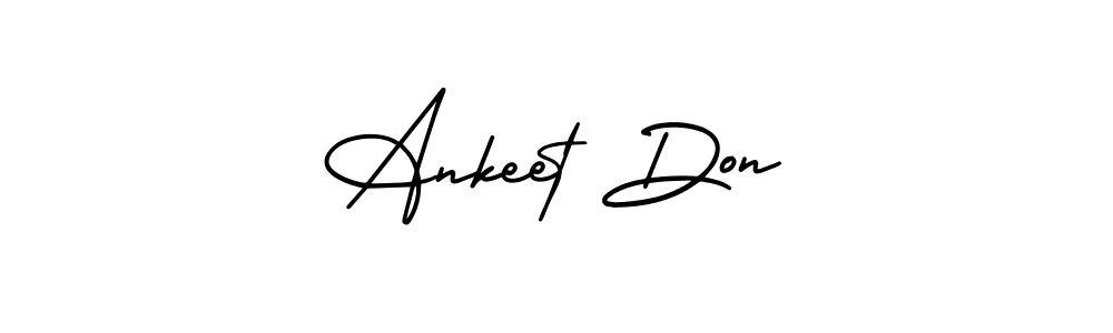 Create a beautiful signature design for name Ankeet Don. With this signature (AmerikaSignatureDemo-Regular) fonts, you can make a handwritten signature for free. Ankeet Don signature style 3 images and pictures png