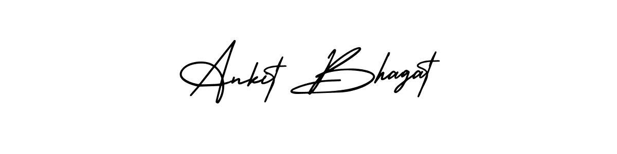 Make a beautiful signature design for name Ankit Bhagat. With this signature (AmerikaSignatureDemo-Regular) style, you can create a handwritten signature for free. Ankit Bhagat signature style 3 images and pictures png