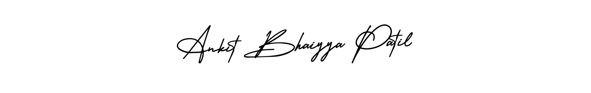 Similarly AmerikaSignatureDemo-Regular is the best handwritten signature design. Signature creator online .You can use it as an online autograph creator for name Ankit Bhaiyya Patil. Ankit Bhaiyya Patil signature style 3 images and pictures png