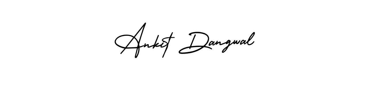 Create a beautiful signature design for name Ankit Dangwal. With this signature (AmerikaSignatureDemo-Regular) fonts, you can make a handwritten signature for free. Ankit Dangwal signature style 3 images and pictures png