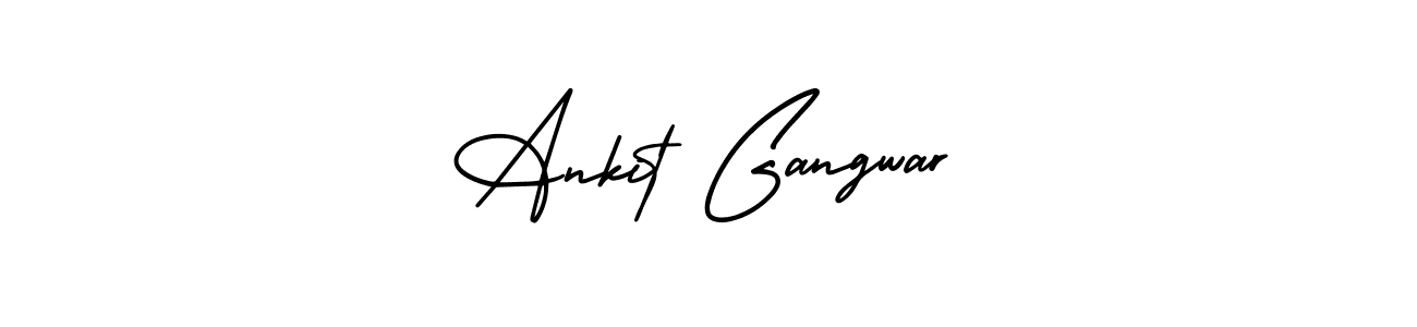 This is the best signature style for the Ankit Gangwar name. Also you like these signature font (AmerikaSignatureDemo-Regular). Mix name signature. Ankit Gangwar signature style 3 images and pictures png