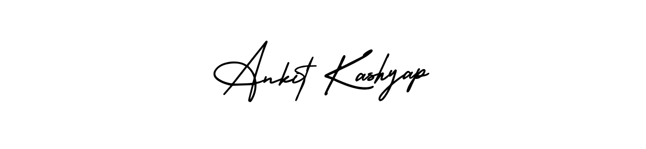 Create a beautiful signature design for name Ankit Kashyap. With this signature (AmerikaSignatureDemo-Regular) fonts, you can make a handwritten signature for free. Ankit Kashyap signature style 3 images and pictures png