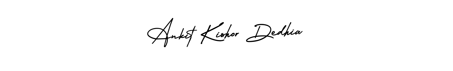How to Draw Ankit Kishor Dedhia signature style? AmerikaSignatureDemo-Regular is a latest design signature styles for name Ankit Kishor Dedhia. Ankit Kishor Dedhia signature style 3 images and pictures png