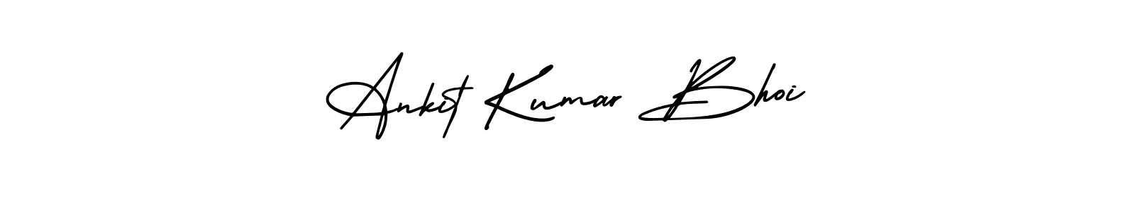 Make a beautiful signature design for name Ankit Kumar Bhoi. With this signature (AmerikaSignatureDemo-Regular) style, you can create a handwritten signature for free. Ankit Kumar Bhoi signature style 3 images and pictures png