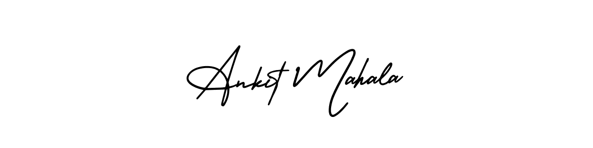 Similarly AmerikaSignatureDemo-Regular is the best handwritten signature design. Signature creator online .You can use it as an online autograph creator for name Ankit Mahala. Ankit Mahala signature style 3 images and pictures png