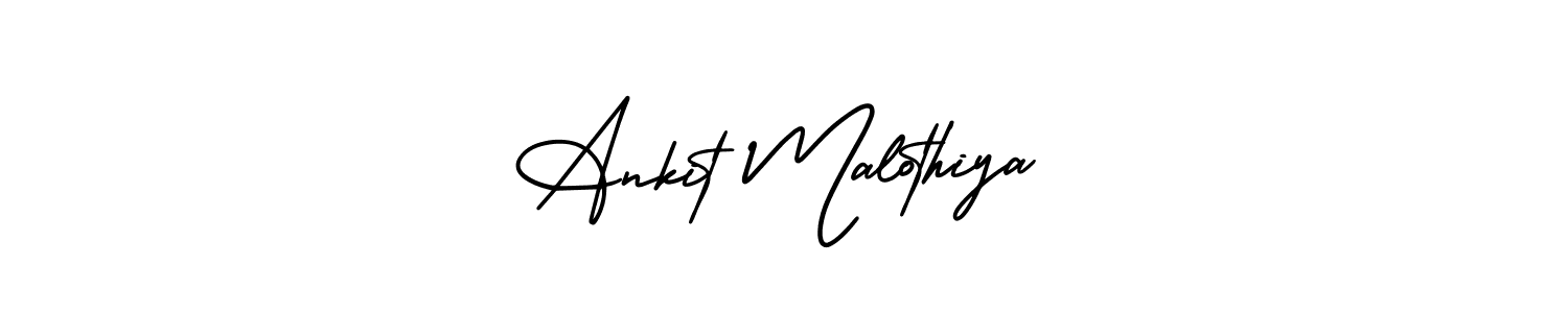 You can use this online signature creator to create a handwritten signature for the name Ankit Malothiya. This is the best online autograph maker. Ankit Malothiya signature style 3 images and pictures png