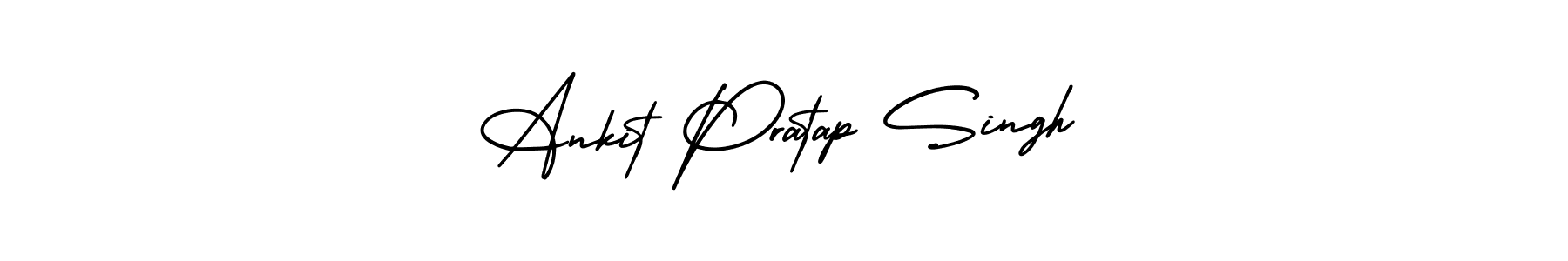 How to Draw Ankit Pratap Singh signature style? AmerikaSignatureDemo-Regular is a latest design signature styles for name Ankit Pratap Singh. Ankit Pratap Singh signature style 3 images and pictures png