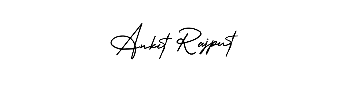 This is the best signature style for the Ankit Rajput name. Also you like these signature font (AmerikaSignatureDemo-Regular). Mix name signature. Ankit Rajput signature style 3 images and pictures png