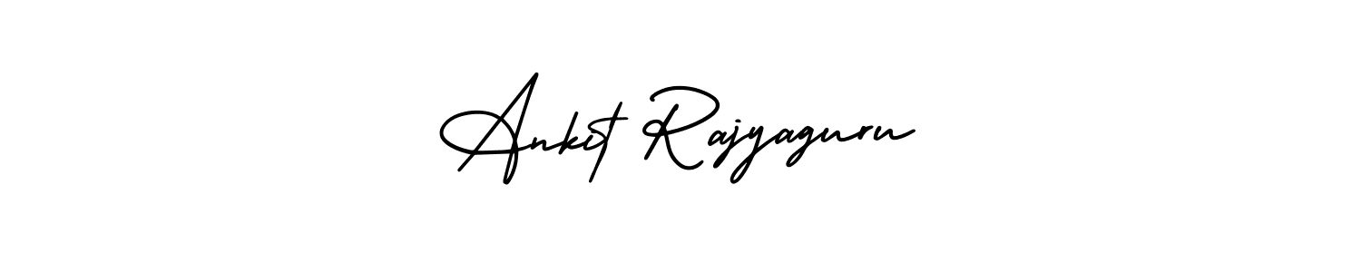 Also You can easily find your signature by using the search form. We will create Ankit Rajyaguru name handwritten signature images for you free of cost using AmerikaSignatureDemo-Regular sign style. Ankit Rajyaguru signature style 3 images and pictures png