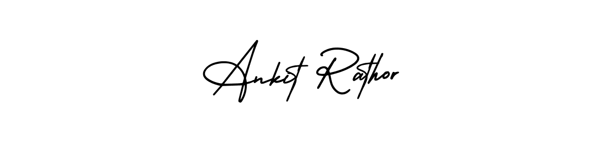 How to Draw Ankit Rathor signature style? AmerikaSignatureDemo-Regular is a latest design signature styles for name Ankit Rathor. Ankit Rathor signature style 3 images and pictures png