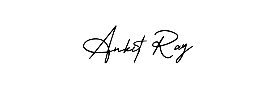 Use a signature maker to create a handwritten signature online. With this signature software, you can design (AmerikaSignatureDemo-Regular) your own signature for name Ankit Ray. Ankit Ray signature style 3 images and pictures png