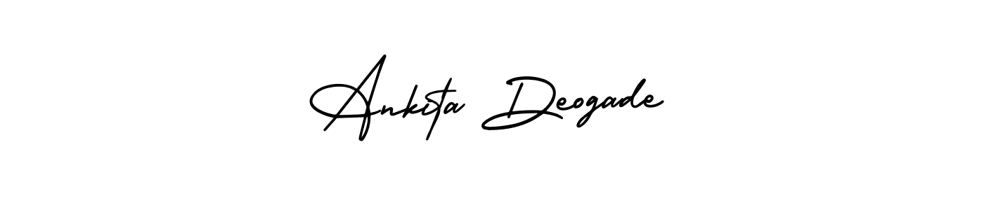 Also You can easily find your signature by using the search form. We will create Ankita Deogade name handwritten signature images for you free of cost using AmerikaSignatureDemo-Regular sign style. Ankita Deogade signature style 3 images and pictures png