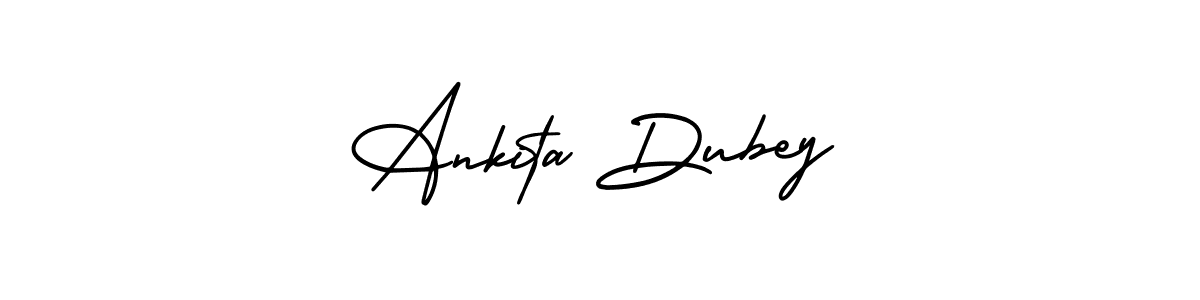 It looks lik you need a new signature style for name Ankita Dubey. Design unique handwritten (AmerikaSignatureDemo-Regular) signature with our free signature maker in just a few clicks. Ankita Dubey signature style 3 images and pictures png
