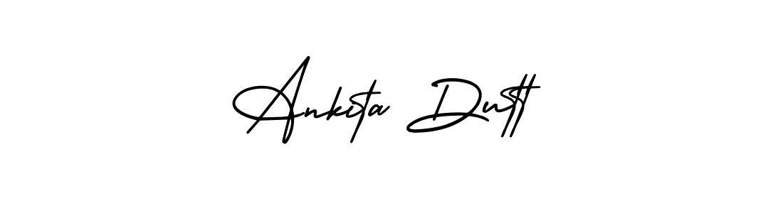 This is the best signature style for the Ankita Dutt name. Also you like these signature font (AmerikaSignatureDemo-Regular). Mix name signature. Ankita Dutt signature style 3 images and pictures png