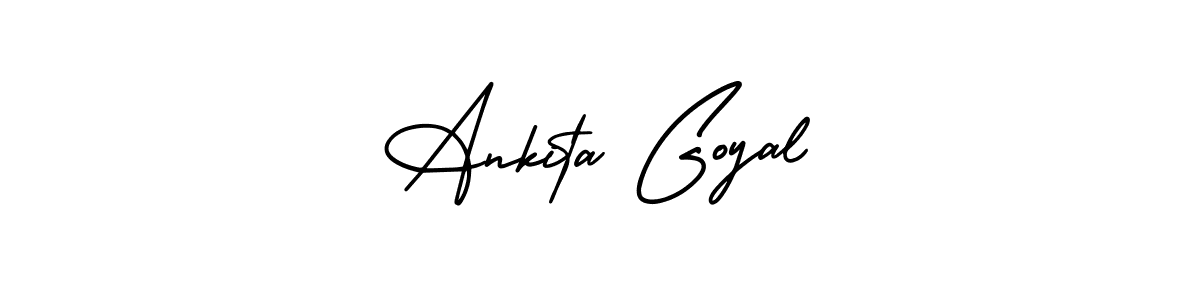 Make a beautiful signature design for name Ankita Goyal. Use this online signature maker to create a handwritten signature for free. Ankita Goyal signature style 3 images and pictures png