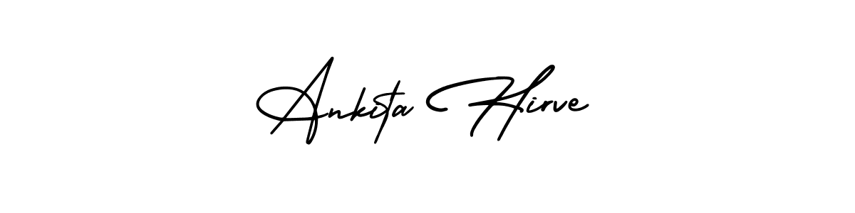 How to make Ankita Hirve signature? AmerikaSignatureDemo-Regular is a professional autograph style. Create handwritten signature for Ankita Hirve name. Ankita Hirve signature style 3 images and pictures png