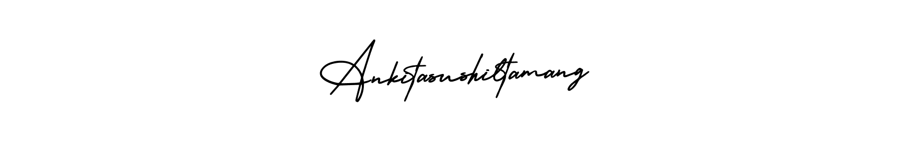 You can use this online signature creator to create a handwritten signature for the name Ankitasushiltamang. This is the best online autograph maker. Ankitasushiltamang signature style 3 images and pictures png