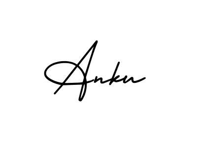 Make a beautiful signature design for name Anku. Use this online signature maker to create a handwritten signature for free. Anku signature style 3 images and pictures png