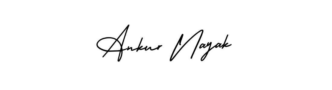 Use a signature maker to create a handwritten signature online. With this signature software, you can design (AmerikaSignatureDemo-Regular) your own signature for name Ankur Nayak. Ankur Nayak signature style 3 images and pictures png