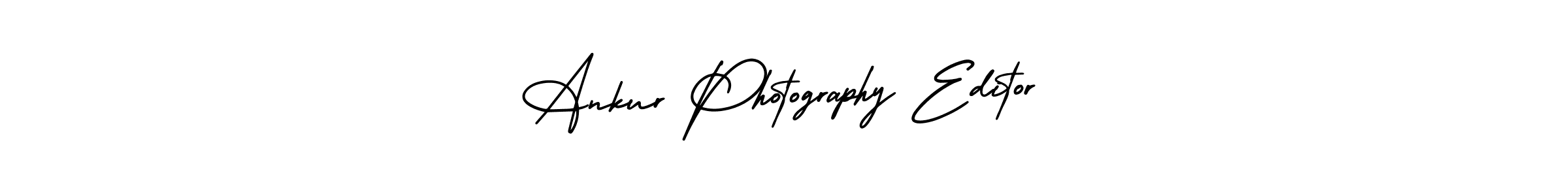 Also You can easily find your signature by using the search form. We will create Ankur Photography Editor name handwritten signature images for you free of cost using AmerikaSignatureDemo-Regular sign style. Ankur Photography Editor signature style 3 images and pictures png