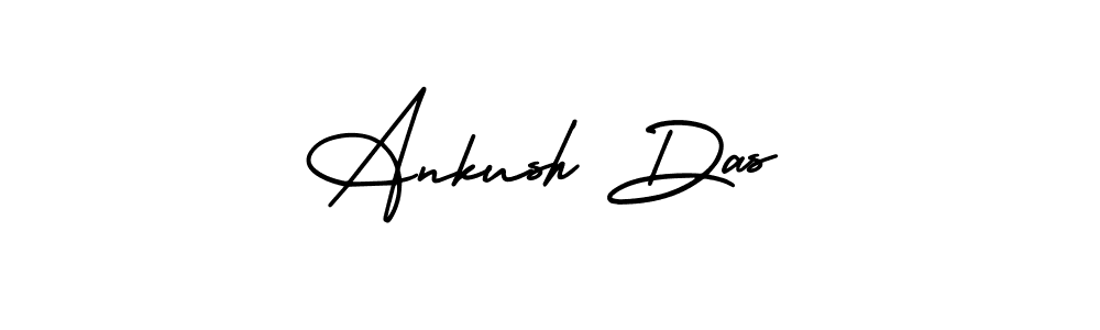 Make a beautiful signature design for name Ankush Das. With this signature (AmerikaSignatureDemo-Regular) style, you can create a handwritten signature for free. Ankush Das signature style 3 images and pictures png