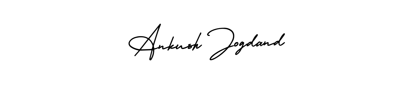 Use a signature maker to create a handwritten signature online. With this signature software, you can design (AmerikaSignatureDemo-Regular) your own signature for name Ankush Jogdand. Ankush Jogdand signature style 3 images and pictures png
