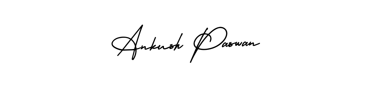 AmerikaSignatureDemo-Regular is a professional signature style that is perfect for those who want to add a touch of class to their signature. It is also a great choice for those who want to make their signature more unique. Get Ankush Paswan name to fancy signature for free. Ankush Paswan signature style 3 images and pictures png