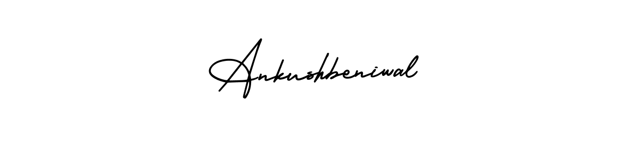 Check out images of Autograph of Ankushbeniwal name. Actor Ankushbeniwal Signature Style. AmerikaSignatureDemo-Regular is a professional sign style online. Ankushbeniwal signature style 3 images and pictures png