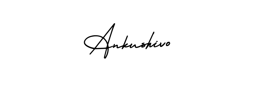 Create a beautiful signature design for name Ankushivo. With this signature (AmerikaSignatureDemo-Regular) fonts, you can make a handwritten signature for free. Ankushivo signature style 3 images and pictures png