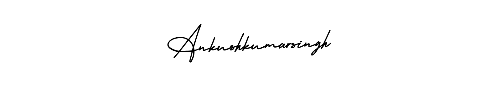 Also we have Ankushkumarsingh name is the best signature style. Create professional handwritten signature collection using AmerikaSignatureDemo-Regular autograph style. Ankushkumarsingh signature style 3 images and pictures png