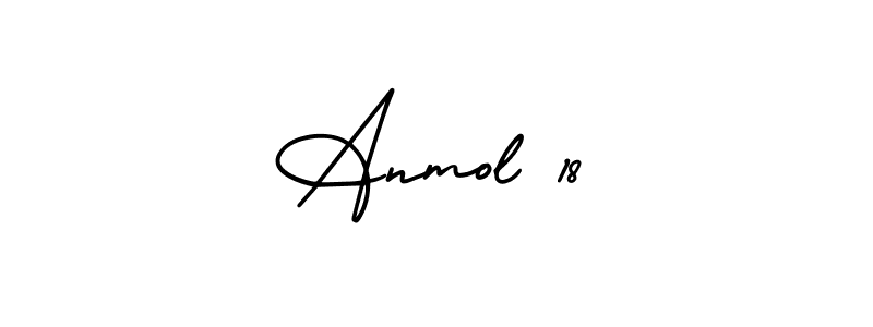 Also You can easily find your signature by using the search form. We will create Anmol 18 name handwritten signature images for you free of cost using AmerikaSignatureDemo-Regular sign style. Anmol 18 signature style 3 images and pictures png