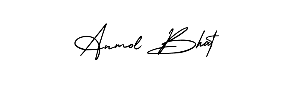 Check out images of Autograph of Anmol Bhat name. Actor Anmol Bhat Signature Style. AmerikaSignatureDemo-Regular is a professional sign style online. Anmol Bhat signature style 3 images and pictures png
