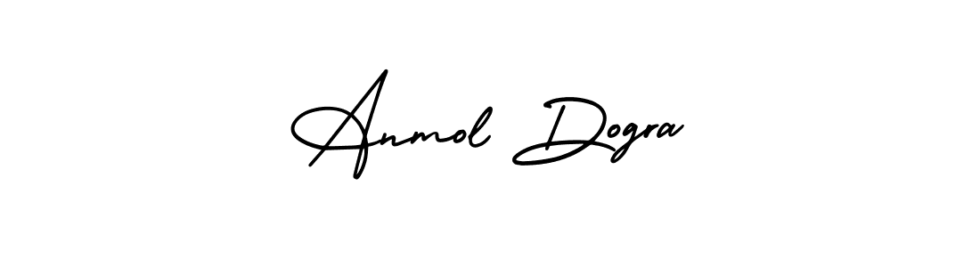 Make a short Anmol Dogra signature style. Manage your documents anywhere anytime using AmerikaSignatureDemo-Regular. Create and add eSignatures, submit forms, share and send files easily. Anmol Dogra signature style 3 images and pictures png