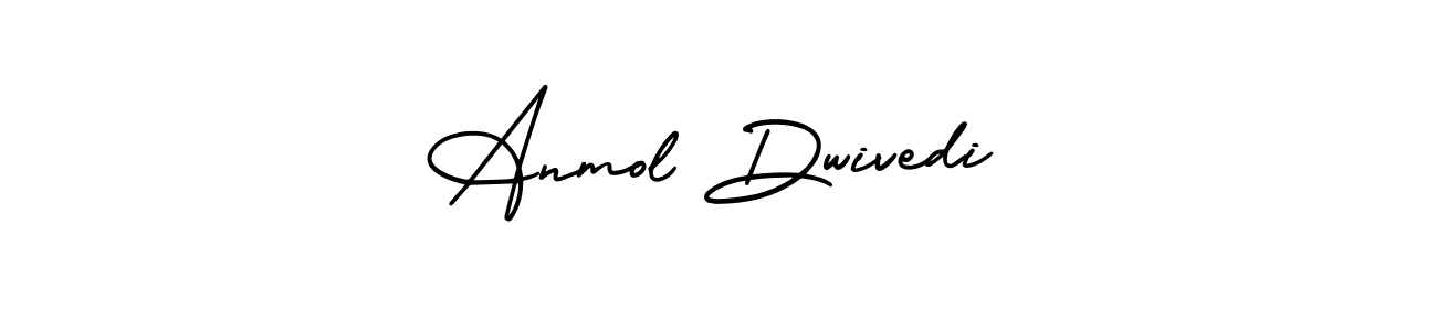 Also You can easily find your signature by using the search form. We will create Anmol Dwivedi name handwritten signature images for you free of cost using AmerikaSignatureDemo-Regular sign style. Anmol Dwivedi signature style 3 images and pictures png