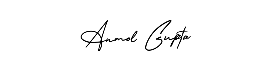 How to make Anmol Gupta signature? AmerikaSignatureDemo-Regular is a professional autograph style. Create handwritten signature for Anmol Gupta name. Anmol Gupta signature style 3 images and pictures png