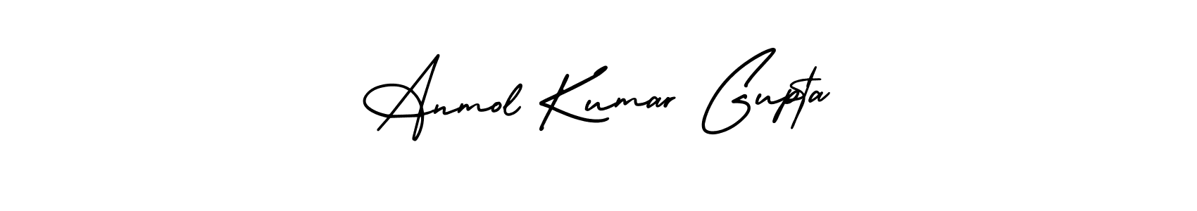 Similarly AmerikaSignatureDemo-Regular is the best handwritten signature design. Signature creator online .You can use it as an online autograph creator for name Anmol Kumar Gupta. Anmol Kumar Gupta signature style 3 images and pictures png