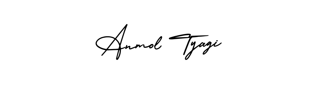 Similarly AmerikaSignatureDemo-Regular is the best handwritten signature design. Signature creator online .You can use it as an online autograph creator for name Anmol Tyagi. Anmol Tyagi signature style 3 images and pictures png