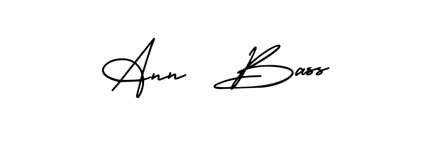 Also You can easily find your signature by using the search form. We will create Ann  Bass name handwritten signature images for you free of cost using AmerikaSignatureDemo-Regular sign style. Ann  Bass signature style 3 images and pictures png