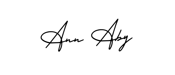 Check out images of Autograph of Ann Aby name. Actor Ann Aby Signature Style. AmerikaSignatureDemo-Regular is a professional sign style online. Ann Aby signature style 3 images and pictures png