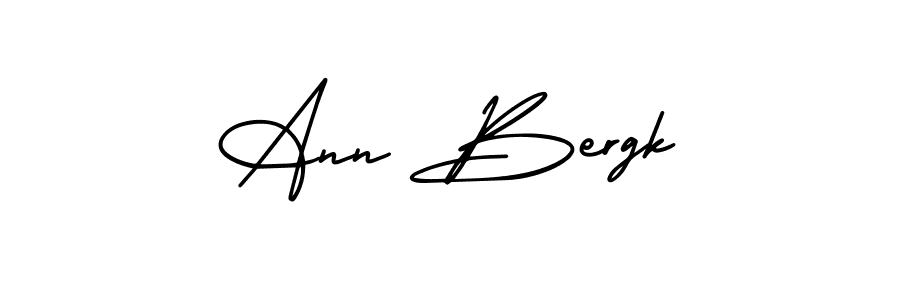 Best and Professional Signature Style for Ann Bergk. AmerikaSignatureDemo-Regular Best Signature Style Collection. Ann Bergk signature style 3 images and pictures png