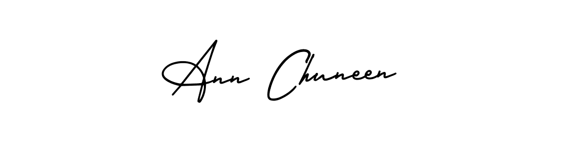 Also we have Ann Chuneen name is the best signature style. Create professional handwritten signature collection using AmerikaSignatureDemo-Regular autograph style. Ann Chuneen signature style 3 images and pictures png