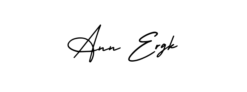 Best and Professional Signature Style for Ann Ergk. AmerikaSignatureDemo-Regular Best Signature Style Collection. Ann Ergk signature style 3 images and pictures png