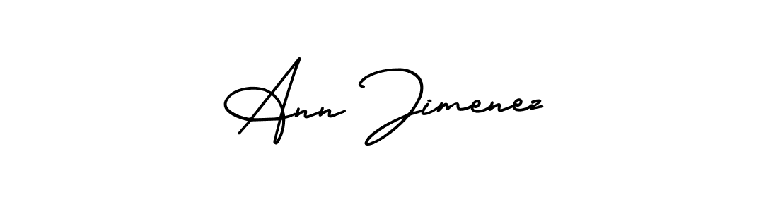 Best and Professional Signature Style for Ann Jimenez. AmerikaSignatureDemo-Regular Best Signature Style Collection. Ann Jimenez signature style 3 images and pictures png